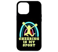 Cheering is My Sport avec Boho Rainbow Coque pour iPhone 12 Pro Max