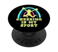Cheering is My Sport avec Boho Rainbow PopSockets PopGrip Adhésif