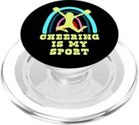 Cheering is My Sport avec Boho Rainbow PopSockets PopGrip pour MagSafe