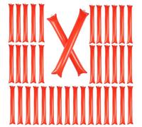 Cheering Thunder Sticks - Colorful Inflating Party, Noise Maker Rods | Portable Cheerleading Clapper Accessory, Fun Sports Event Celebration Favors for Concerts Festivals Games Outdoor