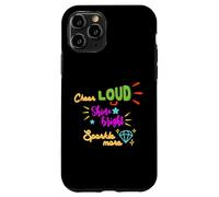 Cheerleader Cheer Loud Shine Bright Cheerleaders Cadeau Coque pour iPhone 11 Pro
