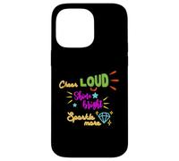Cheerleader Cheer Loud Shine Bright Cheerleaders Cadeau Coque pour iPhone 14 Pro Max