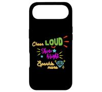 Cheerleader Cheer Loud Shine Bright Cheerleaders Cadeau Coque pour iPhone Air