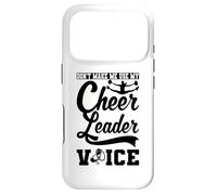 Cheerleader Funny Cheerleader Don't Make Me Use My Voice Coque pour iPhone 17 Pro
