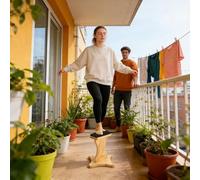 Cheerleader - Support de dépliant en bois massif | Planche de ballet de yoga | Équipement d'entraînement de cascades pour athlètes, gymnastes, , femmes, intérieur, maison, salle de gym, salle