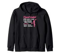 Cheerleader Une Attitude avec Un Arc Définition du Cheerleading Sweat à Capuche
