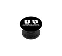 Cheerleader Votre Fille Ma Fille Maman Funny Cheerleading PopSockets PopGrip Adhésif