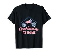 Cheerleaders at Home Cheer Family Rose Marine T-Shirt