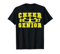 Cheerleading Senior Night Cheer Senior 2027 Graduation 19 T-Shirt Graphique avec Valeur