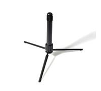 Cheerock Support de flûte portable, support de flûte en métal à 3 pieds avec base pliable pour flûte, support stable pour flûte, accessoire d'instrument à vent