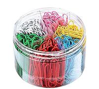 Cheeroyal Lot de 300 trombones en métal avec revêtement en plastique, 50 mm