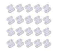 Cheeroyal Sourcingmap Lot de 20 clips de fixation en plastique pour store romain 4,5 mm