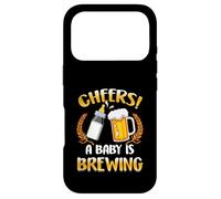 Cheers A Baby is Brewing Bière Lait Party Brewer Coque pour iPhone 17 Pro