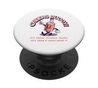 Cheers Buddy - Buvons et rions à ce Sujet PopSockets PopGrip Adhésif