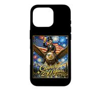 Cheers to 250 Years Drapeau américain Lincoln Eagle Beer Drinking Coque pour iPhone 16 Pro