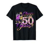 Cheers to 50 Years Old Wedding Anniversary 50th Birthday T-Shirt