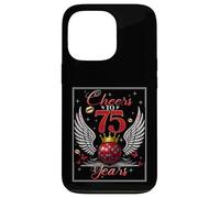 Cheers to 75 Years Old Wedding Anniversary 75th Birthday Coque pour iPhone 13 Pro