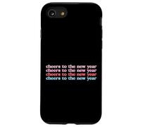 Cheers to a New Year Retro Happy New Year Eve Celebration Coque pour iPhone SE (2020) / 7/8