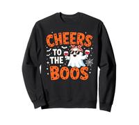 Cheers to The Boos Fantôme d'halloween Amusant Sweatshirt