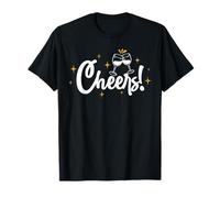Cheers to The New Year 2026 Feux d'artifice Fête du Nouvel an T-Shirt