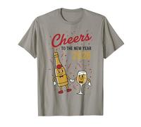 Cheers to The New Year 2026 Party Fireworks Thème T-Shirt