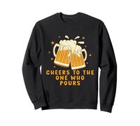 Cheers to The One Who Pours Tee barmen, Cadeau Amusant Sweatshirt
