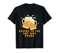Cheers to The One Who Pours Tee barmen, Cadeau Amusant T-Shirt