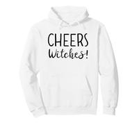 Cheers Witches Womens Funny Witch Halloween Drinking Witchy Sweat à Capuche