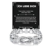 CheersLife Bracelets pour hommes, cadeaux pour hommes pour mari petit ami frère fils de1