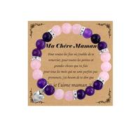 CheersLife Cadeau Maman Anniversaire Bracelet Maman