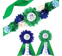 Cheerupp Golf Baby Shower Maternity Harnais Set - Thème De Golf Baby Shower Ceintures Et Futures Mamans Et Futurs Papas Broches, Nouveaux Parents Grossesse Photo Prop Party Supplies