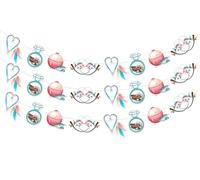 Cheerupp Lot de 3 bannières sur le thème de la pêche pour enterrement de vie de jeune fille, guirlande de mariage pour enterrement de vie de jeune fille, fournitures de fête de fiançailles