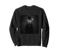 Cheese Faucheuse Cape effrayante Horreur Cœur Halloween Sweatshirt