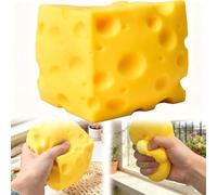 Cheese Fromage, Anti Stress Slow Rising Squishies1 Fidget Squeeze Toy, 6cm/7cm Jouet Sensoriel Anti-Stress Retour Lent - Cadeau Kawaii pour Enfant Et Adulte