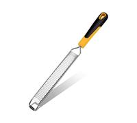Cheese Grater, Premium Stainless Steel Grater with Blades and Protective Cover, Pro Grade Flat Hand Held Graters for Kitchen, Lemon Zester