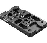 Cheese Plate Extender, Multifunctional Mounting Plate with Threaded Holes, Cold Shoe Brackets and 3/8""-16 Positioning Hole for Arri, for Camera, DSLR - 4887