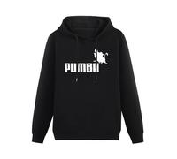 Cheese Scheme Pumba Graphic Hoody Unisex Ptinted Hoodies Long Sleeve Men's Hooded with Pocket Black M