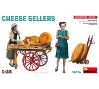 Cheese Sellers Diorama 1:3 5 Plastique Model Kit Miniart