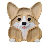 Cheese Serving Board - Dog Themed Appetizer Platter,Charcuterie Dessert Tray,for Women Adults Fruit Bread Christmas Wedding Party Hosting Entertaining Kitchen Home Table