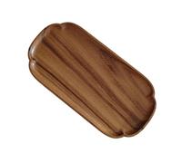 Cheese & Snack Tray - Wooden Serving Board, Bamboo Platter, Kitchen Dining Tray | Home BBQ Dinner Lunch Party Living Room Coffee Table Entryway, Perfect for Appetizers Cheese Fruits Nuts Serving