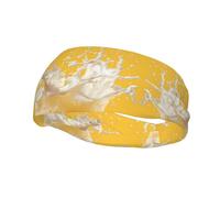 Cheese Sprinkles Bandeau élastique pour basket-ball Fitness Unisexe Sport Course Cyclisme Yoga Bande absorbant la transpiration