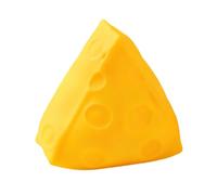 Cheese squiishy - 10x10cm | Cheese Squeeze Toy | Slow Rising squiishy | Fidget Stress Relief Toys | Soft Sensory Squish Toy | Jumbo Chese Shape Fun Gift for Kids Adults Home Office Use
