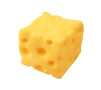 Cheese Squishy, Big Cheese Squishy, Yellow Rebounding Cheesess, Soft Novelty Toy, for Kids Adults School Students Office Workers Home Classroom Travel