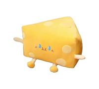 Cheese Stuffed Toys - Food Bread Plush Pillow - Room Decor Holiday Birthday for Kids Boys Girls (30cm)