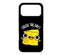 Cheese The Day Jeu de Mots Positif Amusant Coque pour iPhone 17 Pro Max