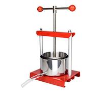Cheese Tincture Herb Fruit Wine Manual Press Power Ball Handle-Stainless Steel Iron for Juice Herbal Juice Cider Wine Olive Oil 6l (6l)