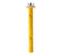 Cheese Wooden Bird Perch Stand for Cage, Natural Bird Perches for Budgie, Parakeet, Conure, Cockatiel, Claw Grinding for Bird Cage, Fun Bird Cage Accessories for Climbing and Playing