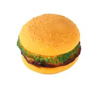 Cheeseburger Jouet pour chien - Hamburgers en vinyle au son réaliste