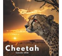 Cheetah Calendar 2026: A Year of Speed, Grace, and Wild Beauty - Wildlife Photography Planner