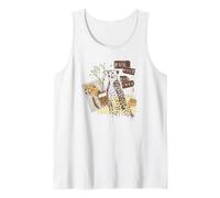 Cheetah Collage Run Wild Run Free Big Cats Animal Print Débardeur